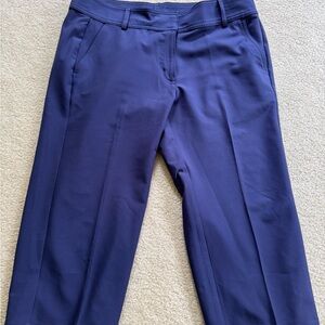 Pebble Beach Performance Blue Capri Golf Pants